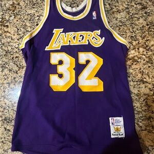 Purple and Yellow Lakers Jersey